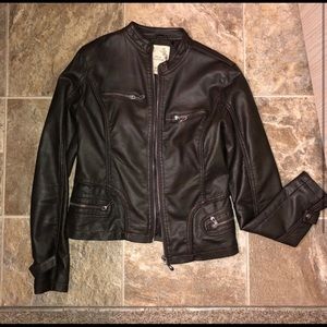 Women’s Brown Leather Jacket